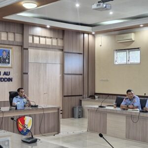 Taklimat Akhir Audit  Itkoopsudnas Perode II TA 2025 di Lanud Sultan Hasanuddin