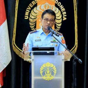 Pangkohanudnas Beri Kuliah Umum untuk Mahasiswa Baru Universitas Indonesia