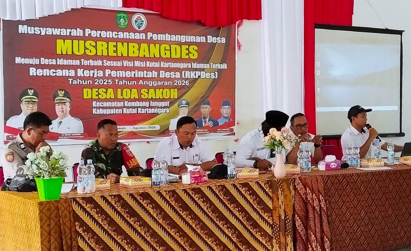 Babinsa Loa Sakoh Harap Musrenbangdes Wujudkan Pembangunan Yang Lebih Terarah