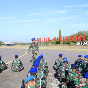 Tingkatkan Kemampuan Prajurit, Lanud Sultan Hasanuddin Gelar Minggu Militer