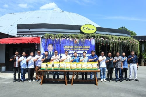 Lanud Sultan Hasanuddin Gelar Gerakan Pangan Murah, Sediakan 7 Ton Beras Murah Untuk Masyarakat