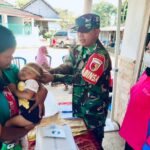 Babinsa Panggungasri Dampingi Kegiatan Posyandu, Wujud Kepedulian Terhadap Kesehatan Warga