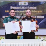 Tingkatkan Sinergitas, Kodim 0808 dan Kejari Kabupaten Blitar Teken Perjanjian Kerja Sama