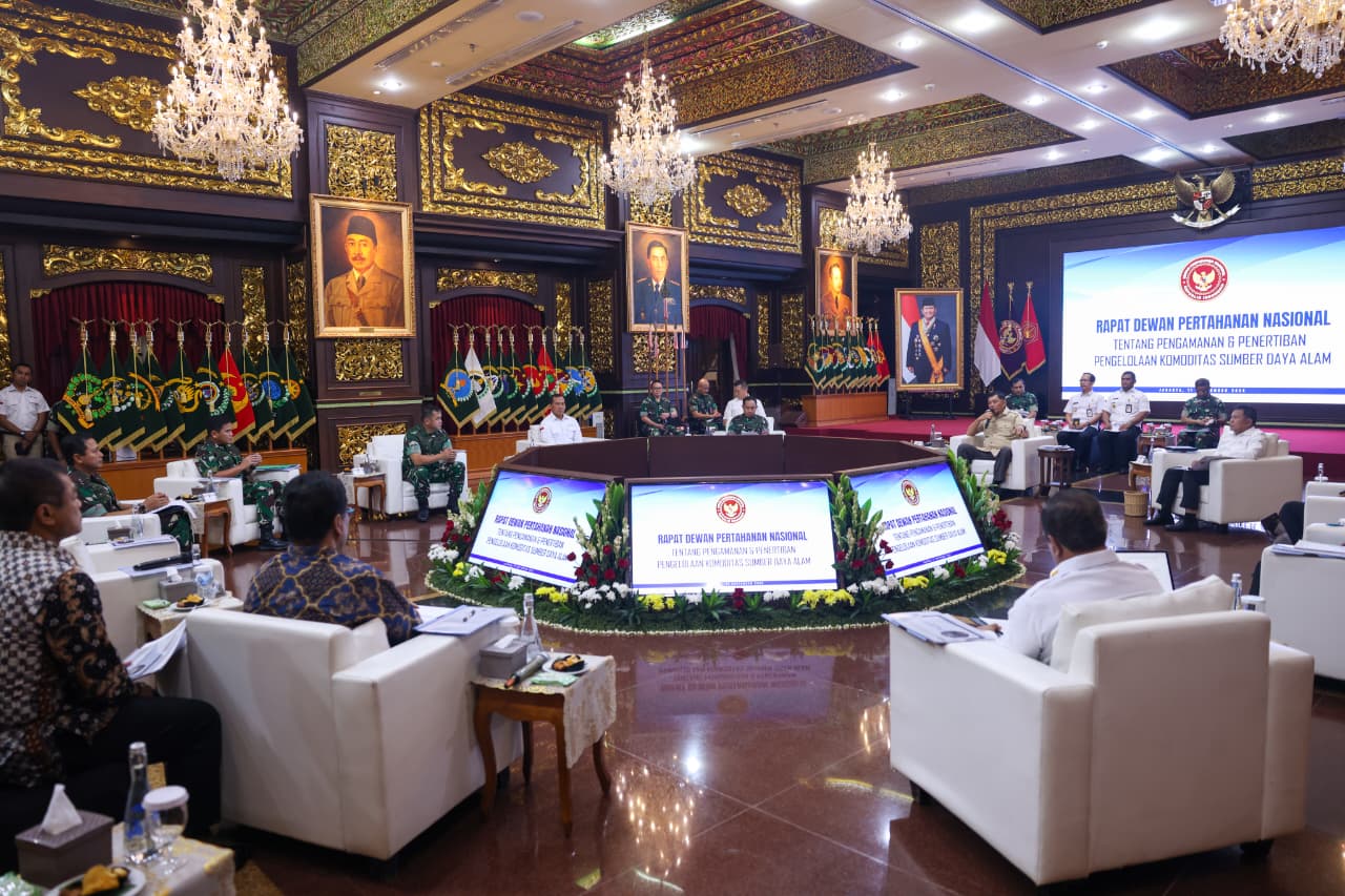 Panglima TNI Hadiri Rapat DPN Bahas Strategi Pengamanan SDA Nasional