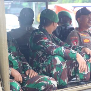Wujudkan Rasa Aman, TNI-Polri Gelar Patroli Gabungan di Tidore