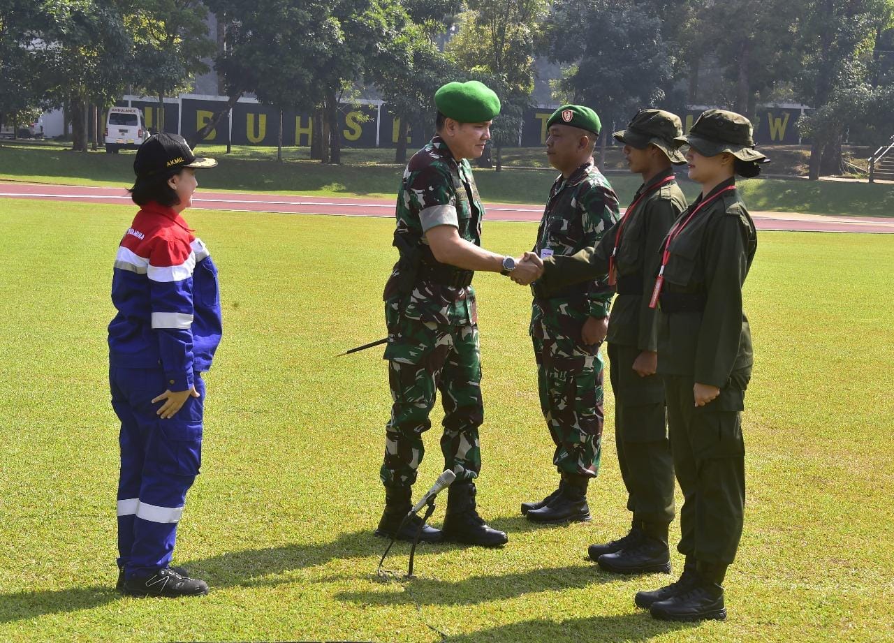 Gubernur Akmil Buka Pelatihan Bela Negara Bagi Calon Pekerja Pertamina