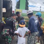 Sambut HUT TNI, Kodim 1710/Mimika Gelar Gerakan Pangan Murah