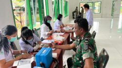 Sambut HUT TNI Ke-80, Kodim 1715/Yahukimo Gelar Donor Darah