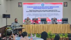 Wagub Buka Rakor FKUB se-Papua Barat Daya dan Silahturahmi Bersama FKUB Se-papua Barat: Kerukunan Kunci Menuju Indonesia Emas 2045