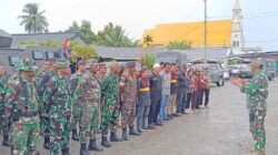Jelang HUT Ke-80 TNI, Kodim 1710/Mimika Kembali Bersinergi Dengan GM FKPPI, Banser dan Pemuda Kerukunan Gelar Patroli Wilayah