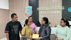 Dinkes Kota Sorong Bantu Bayi Hidrosefalus Rujukan ke Manado