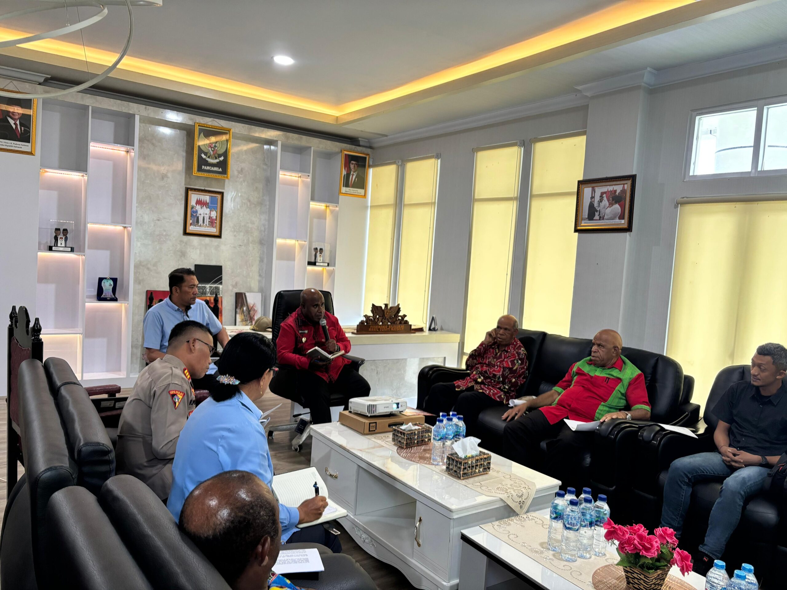 Kapolres Maybrat Diwakili Wakapolres Hadiri Rapat Perdana, Siap Sukseskan HUT ke-74 Theofani di Bumi A3