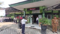 Jadi Irup Upacara Senin Di SMPN 01 Binangun, Danramil Yakini Pentingnya Menanamkan Nilai Disiplin Pada Siswa