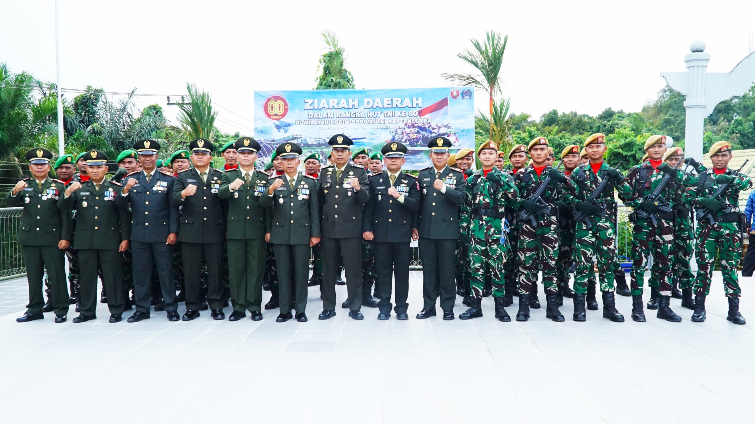 Jelang Peringatan HUT TNI, Kodim 0906/Kkr Gelar Ziarah dan Tabur Bunga di TMP Bukit Biru