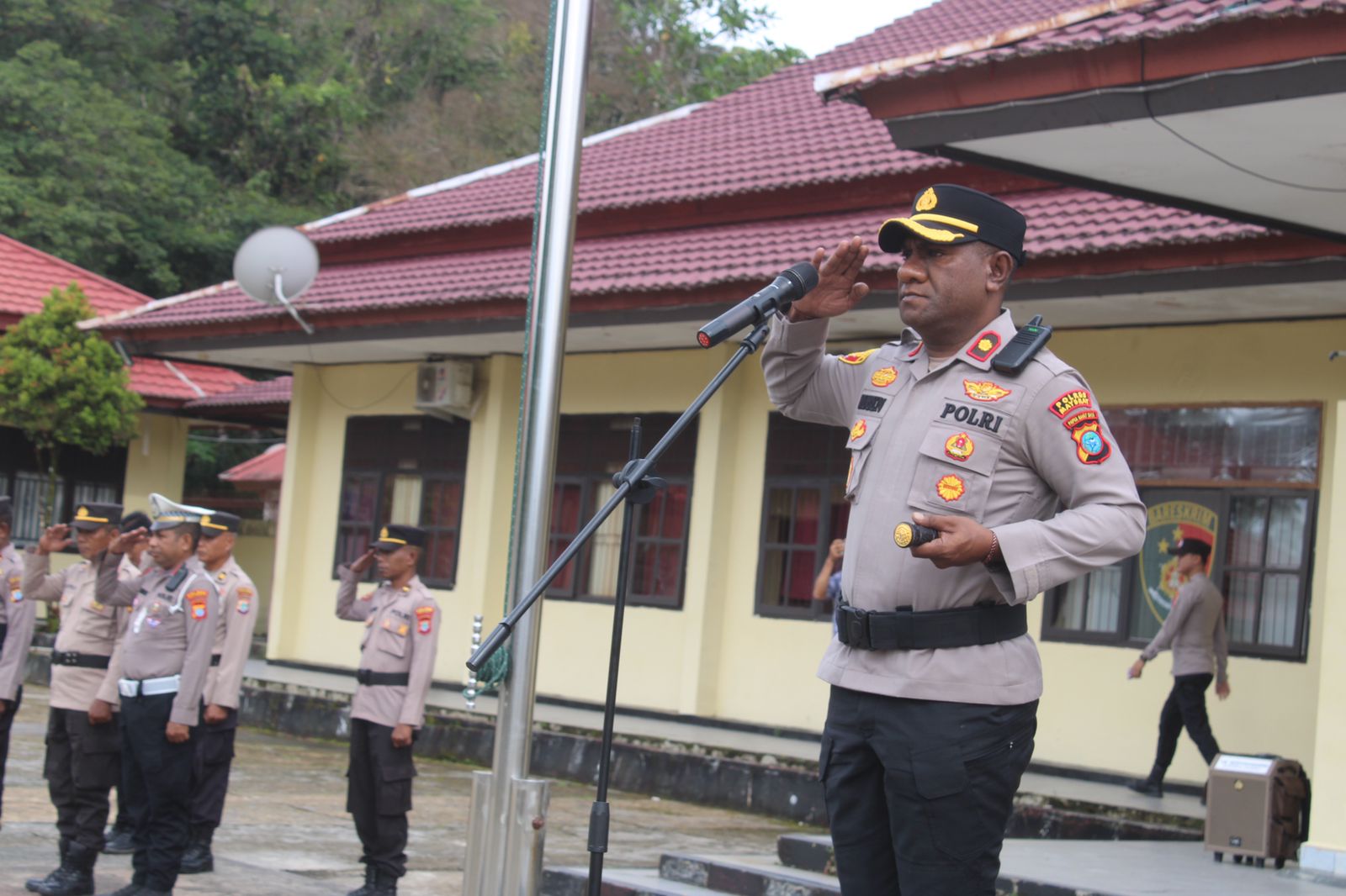 Polres Maybrat Gelar Upacara Peringatan Hari Kesaktian Pancasila