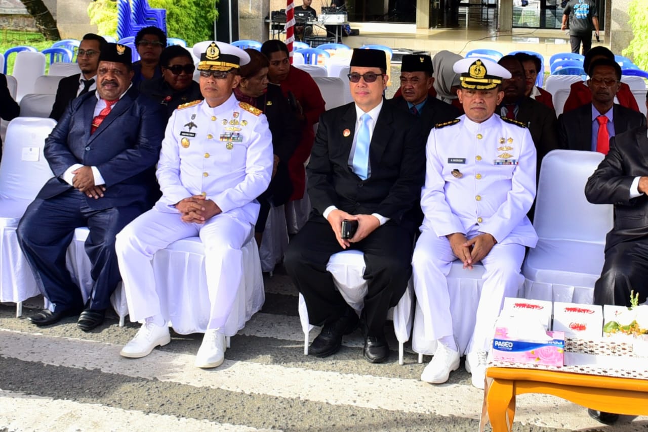 Koarmada III Hadiri Upacara Peringatan Hari Kesaktian Pancasila di Kantor Gubernur Papua Barat Daya