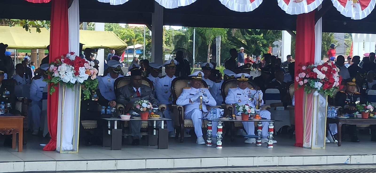HUT TNI ke-80 di Papua Barat Daya: TNI Prima dan Kuat Bersama Rakyat untuk Indonesia Maju