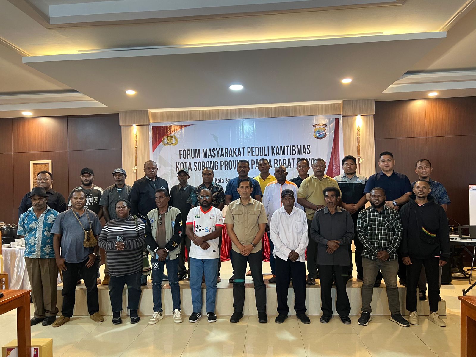 Polda Papua Barat Daya Gelar Silaturahmi Bersama Tokoh Masyarakat Perkuat Kamtibmas di Sorong