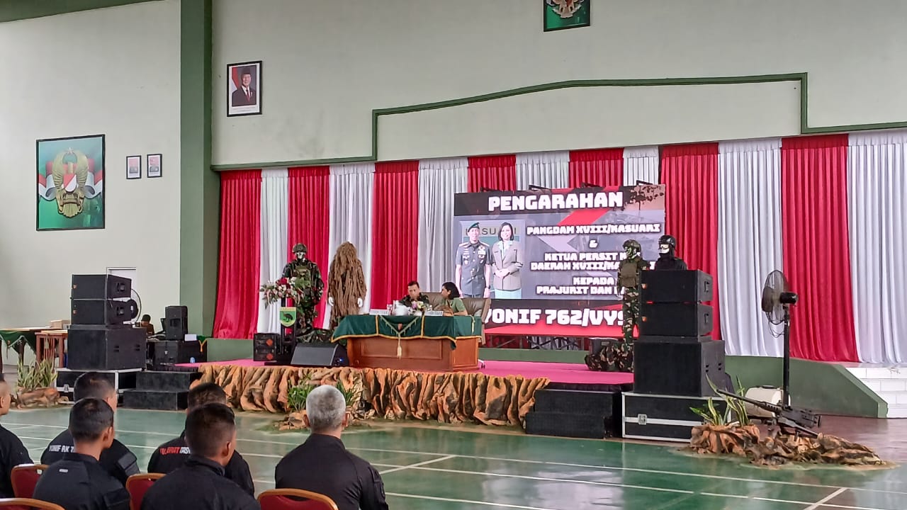 Pangdam XVIII/Kasuari Tegaskan Pentingnya Disiplin dan Profesionalisme di Yonif RK 762/VYS