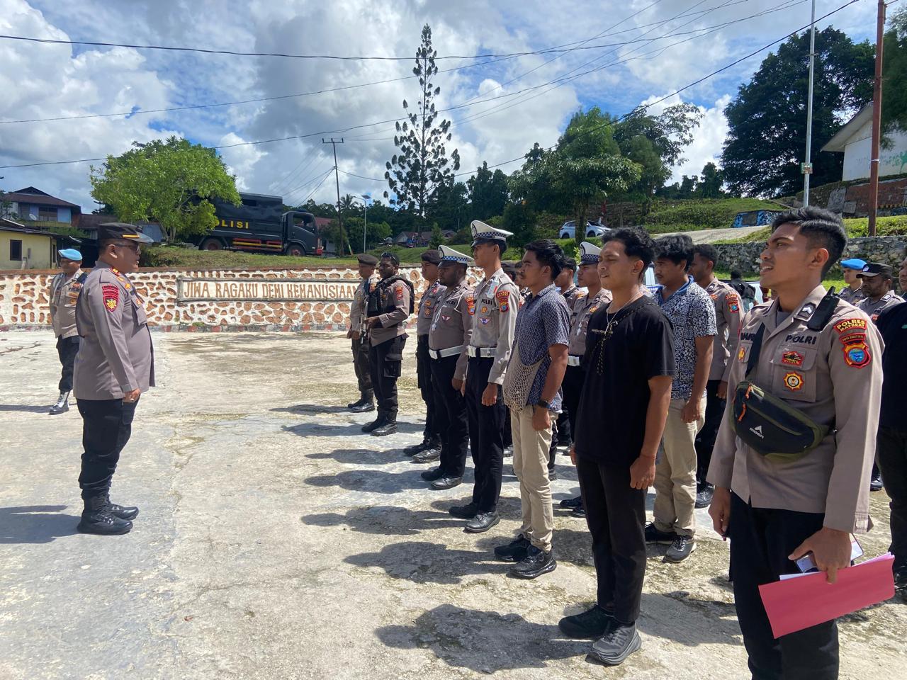 HUT Ke-77 Injil Masuk Mefkajim, Polres Maybrat dan Pemkab Pastikan Perayaan Aman dan Penuh Damai