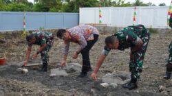 Dandim 1710/Mimika Dampingi Kasdam XVII/Cenderawasih Hadiri Groundbreaking Pembangunan Koperasi Desa dan Kampung Merah Putih
