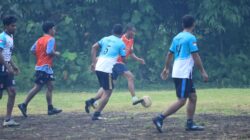 Tak Hanya Bangun Desa, Satgas TMMD ke-126 Kodim 1505/Tidore Ajak Pemuda Jaga Silaturahmi Lewat Sepak Bola