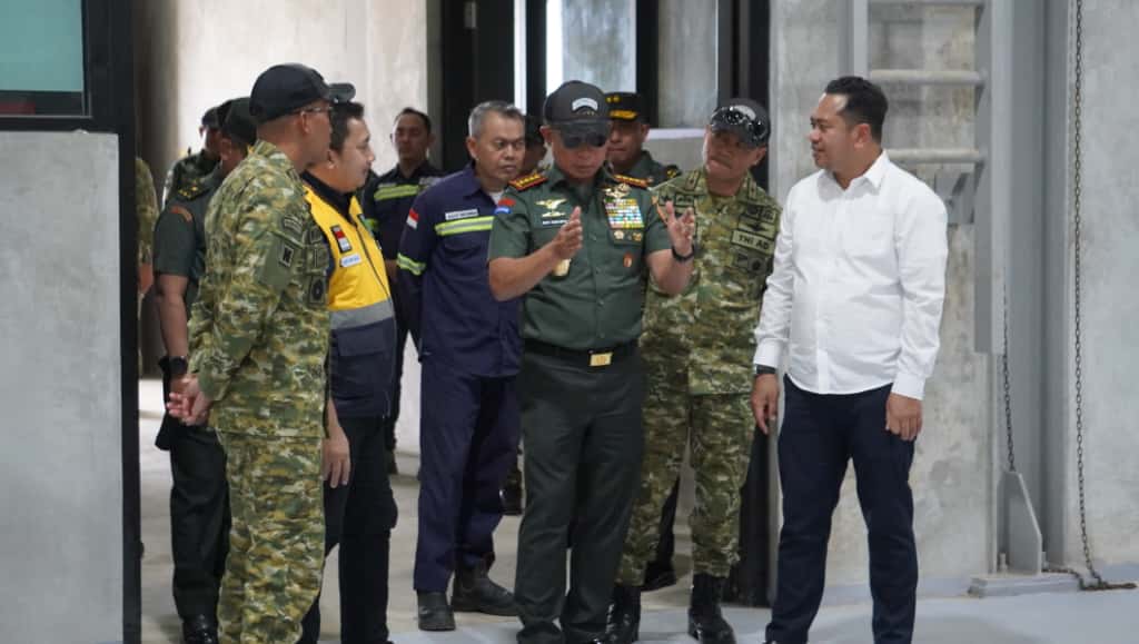 Panglima TNI Tinjau Pembangunan Fasilitas Latihan Multidimensi di Pusdiklat Kopassus Batujajar