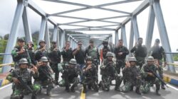 Yakinkan Situasi Tetap Kondusif, Dandim 1710/Mimika Pimpin Langsung Patroli Wilayah