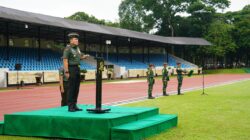 GUBERNUR AKADEMI MILITER PIMPIN UPACARA PERINGATAN HARI SUMPAH PEMUDA KE-97 DI LAPANGAN SAPTA MARGA