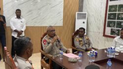 Wakapolda Papua Barat Daya Laksanakan Anev Kinerja Bersama Jajaran Polres Maybrat