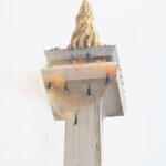 Bendera Merah Putih, Gagah  Berkibar Saat Gladi Upacara HUT ke-80 TNI