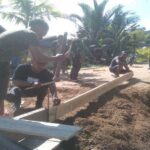 Satgas TMMD 126 Lanjutkan Tahapan Awal Pembangunan Jalan di Kampung Babak