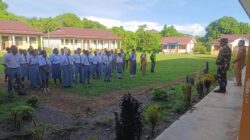 Generasi Muda Cinta Tanah Air, Satgas TMMD 126 Laksanakan Penyuluhan di SMK N 1 Yembun