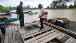 Babinsa Lakukan Komsos dengan Petani Ikan, Dukung Program Ketahanan Pangan