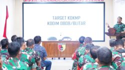 Percepatan Pembangunan Koperasi Merah Putih Dandim 0808/Blitar Berikan Arahan Kepada Danramil Dan Babinsa