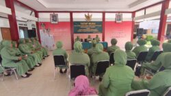 Pererat Tali Silaturahmi, Ketua Persit Kartika Chandra Kirana Cabang XXII Dim 0808 Kunjungi Ranting Jajaran