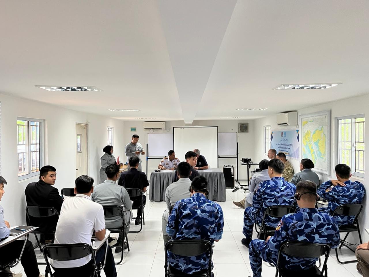 Bakamla RI dan UNODC Gelar Pelatihan VBSS di Batam Bakamla RI dan UNODC Gelar Pelatihan VBSS di Batam