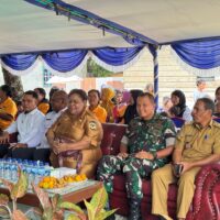 Dandim 1710/Mimika Hadiri Acara Launching Pemberian MBG Kepada Penerima Manfaat 3B