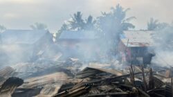 Kebakaran di Kompleks Perumahan 30 Viktory, Tiga Rumah Ludes Terbakar