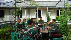 Danyonif 2 Marinir Tekankan Profesionalisme Perwira dalam Morning Briefing di Taman Toga