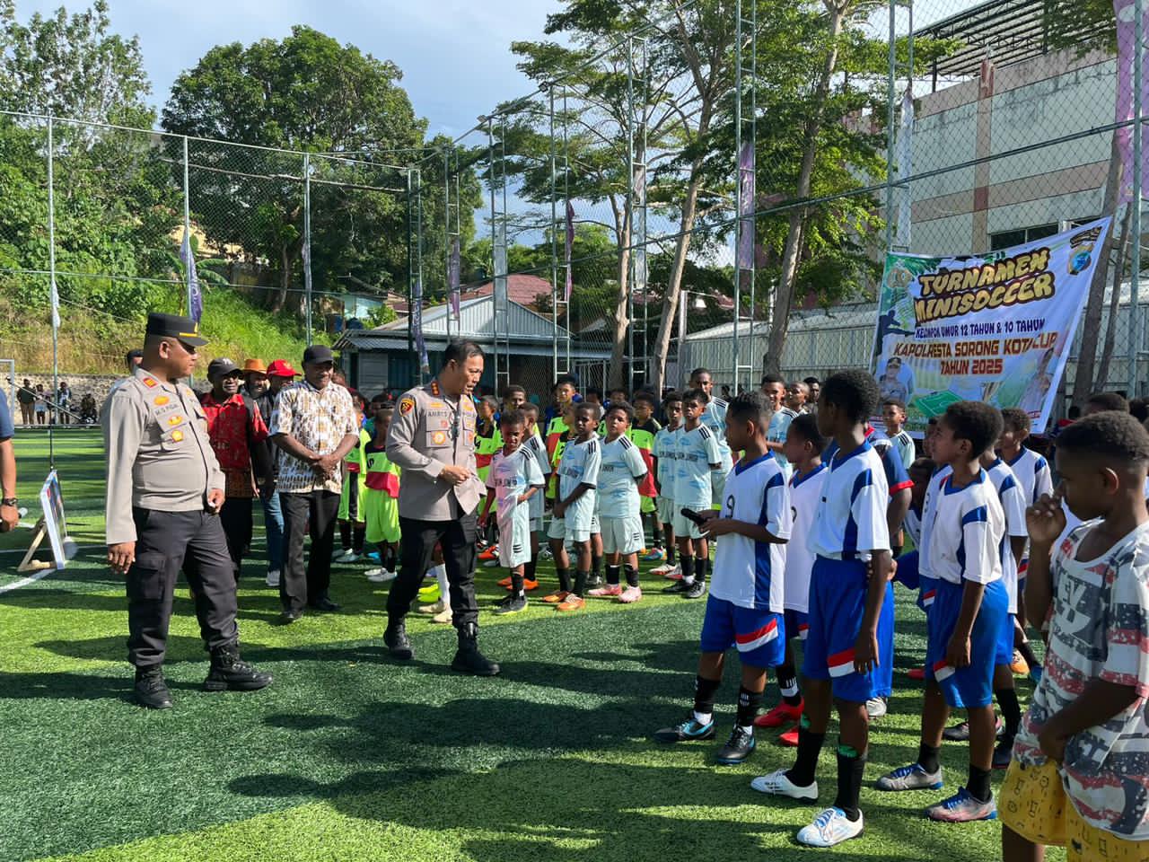 Kapolresta Cup 2025 Bergulir: Mencari Bibit Muda Sepak Bola Papua Barat Daya