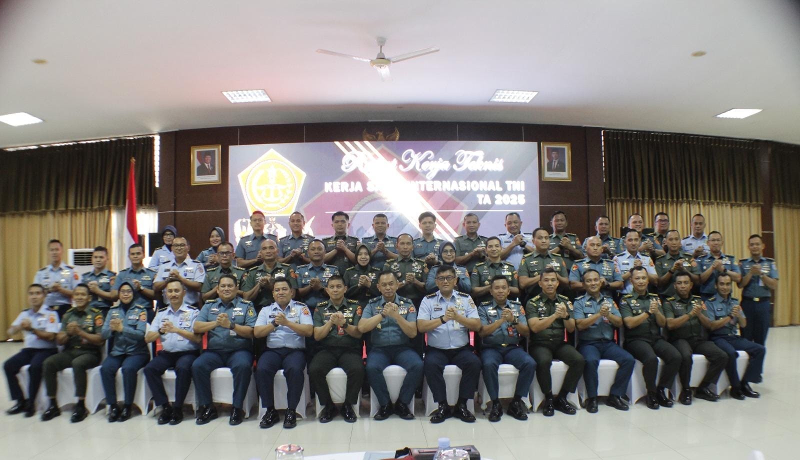 Kapuskersin TNI Dorong Penguatan Diplomasi Militer Melalui Rakernis Kersin