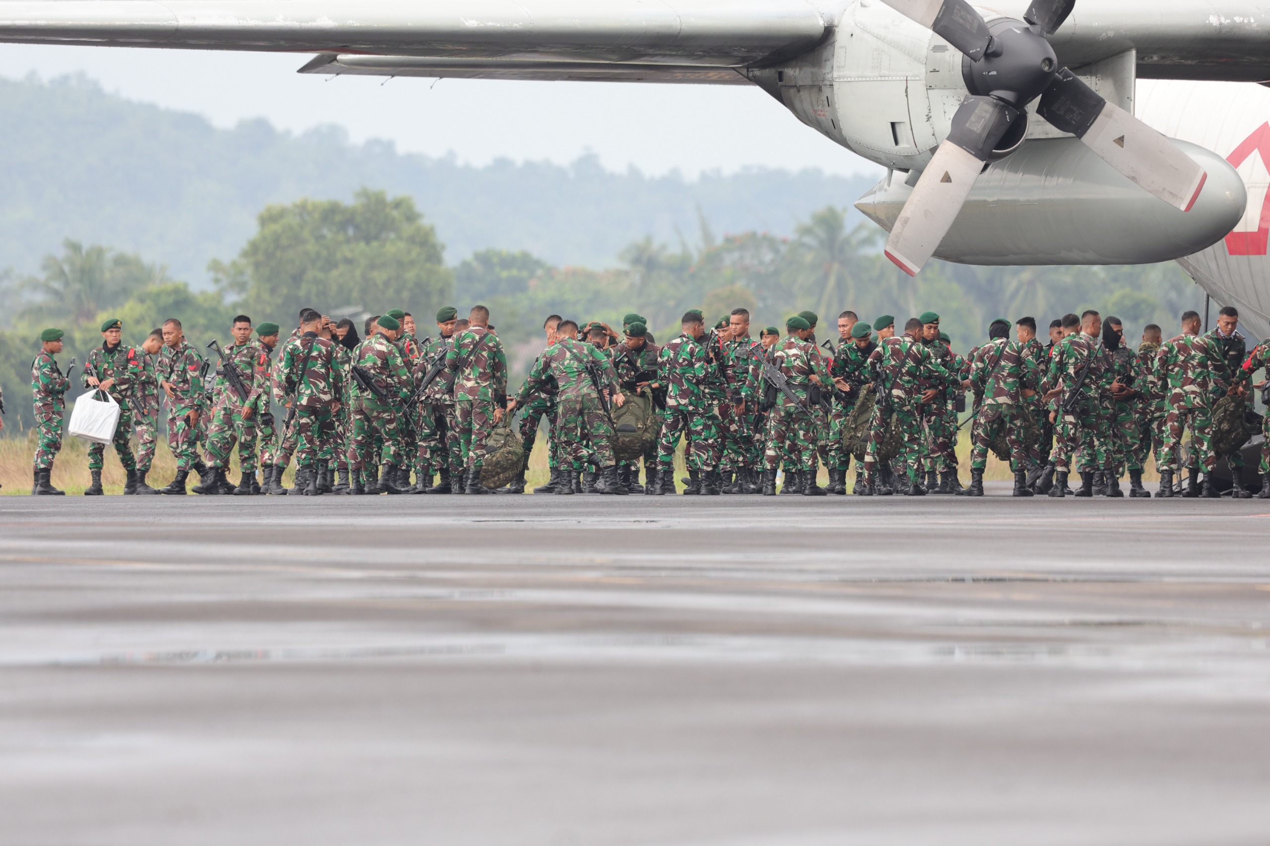 Yonif 501 Kostrad Tiba di Babel, Siap Mantapkan Latihan Terintegrasi Kogab TNI