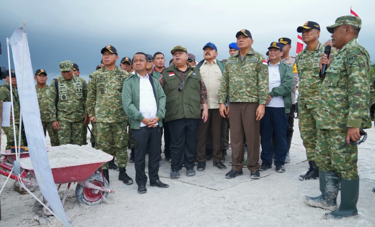 Negara Tidak Boleh Kalah : Menhan RI dan Panglima TNI Pimpin Penertiban Tambang Ilegal