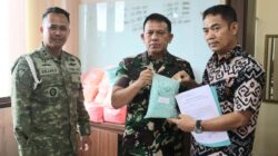 Dandim 0411/KM Serahkan 194.631 Butir Ekstasi Hasil Temuan Prajurit Kodam XXI/RI Kepada Polda Lampung
