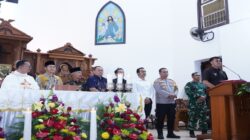 Dandim 0808/Blitar Bersama Forkopimda Kota Blitar Cek Sejumlah Gereja Dan Pos Nataru