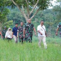 Kasdim 0808/Blitar Dampingi Danrem 081/DSJ, Tinjau Lokasi TMMD Ke 127 TA. 2026 Di Kab. Blitar