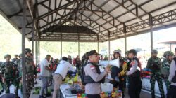 TNI-Polri Patroli Gabungan, Guna Wujudkan Kab. Puncak Jaya Aman, Tentram dan Damai Dalam Perayaan Natal 2025