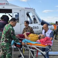 Sinergi TNI dengan Instansi Terkait,  Evakuasi Pasien Darurat ke Banda Aceh