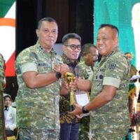 Kodim 1505/Tidore Raih Juara III Wanra pada KASAD Award Kampung Pancasila